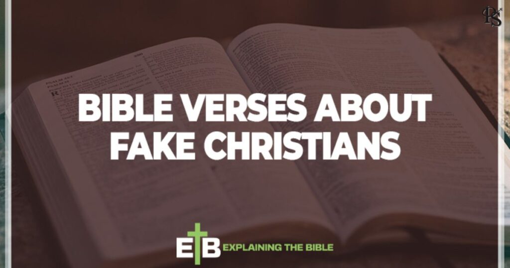 7 Bible Verses on Fake Faith  What the Bible Says About False Christians