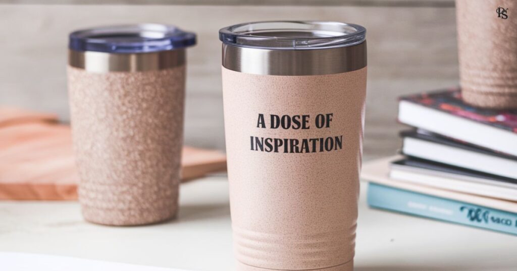 A Tumbler With a Dose of Inspiration