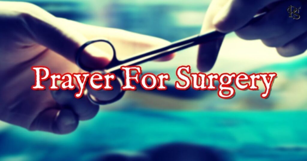 Prayer Before Surgery