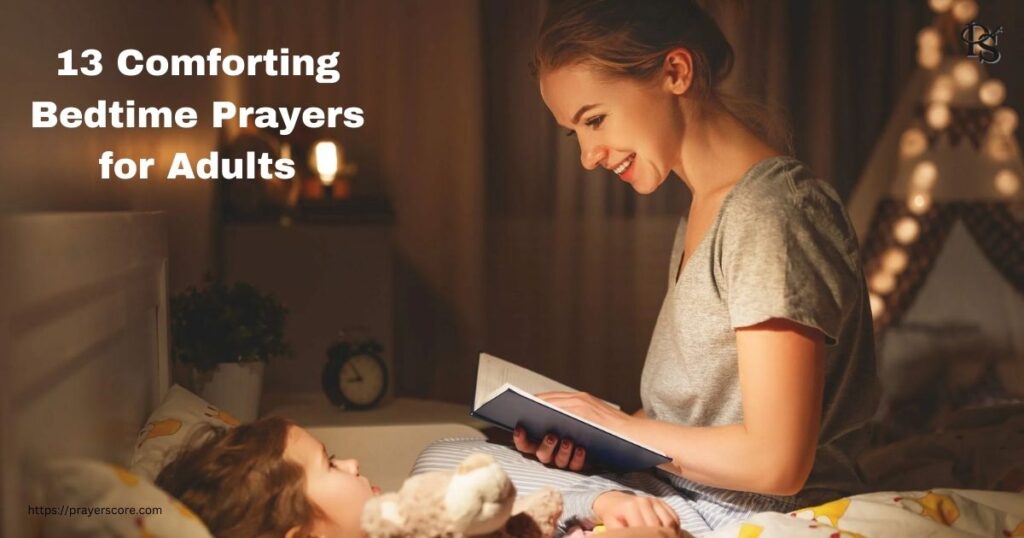 Bedtime prayers for adults