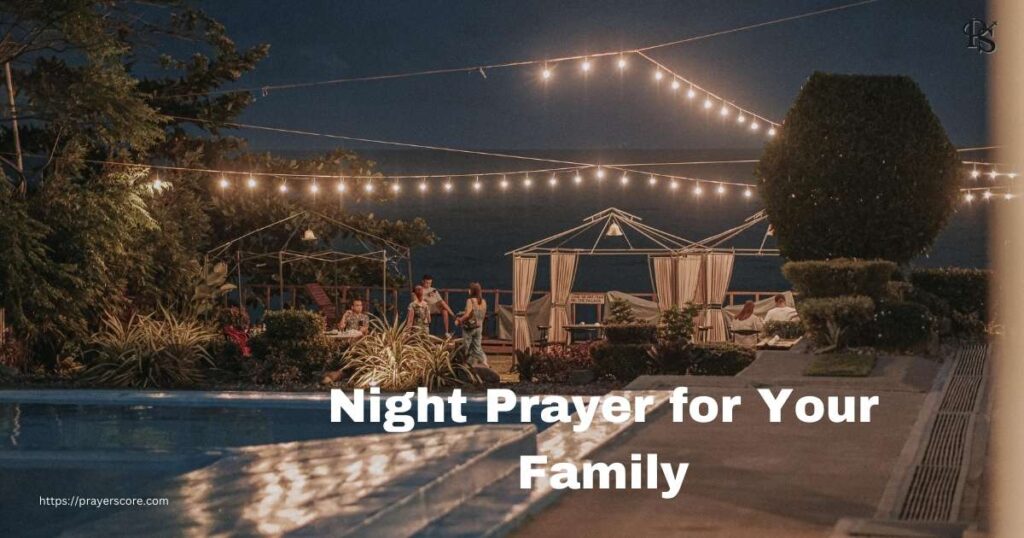 Night Prayer for Your Family